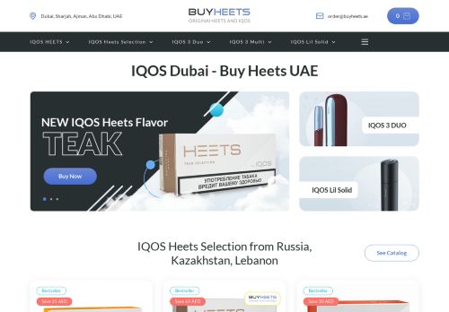 لقطة شاشة لموقع IQOS Dubai - BuyHeets
بتاريخ 15/03/2021
بواسطة دليل مواقع كريم جمال