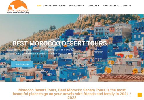 لقطة شاشة لموقع intomorocco
بتاريخ 02/05/2021
بواسطة دليل مواقع كريم جمال