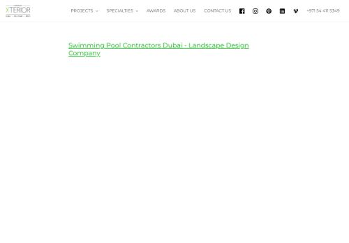 لقطة شاشة لموقع Swimming Pool Contractors Dubai
بتاريخ 14/09/2021
بواسطة دليل مواقع كريم جمال