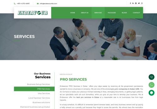 لقطة شاشة لموقع Best pro services in Dubai | Endeavour Corporate Services LLC Dubai
بتاريخ 06/10/2021
بواسطة دليل مواقع كريم جمال