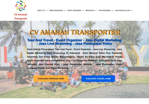 لقطة شاشة لموقع CV Amanah Transporter
بتاريخ 15/01/2022
بواسطة دليل مواقع كريم جمال