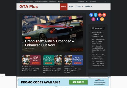 لقطة شاشة لموقع GTA Plus
بتاريخ 21/03/2022
بواسطة دليل مواقع كريم جمال
