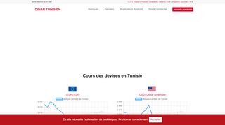 لقطة شاشة لموقع الدينار التونسي: سعر الصرف
بتاريخ 21/09/2019
بواسطة دليل مواقع كريم جمال