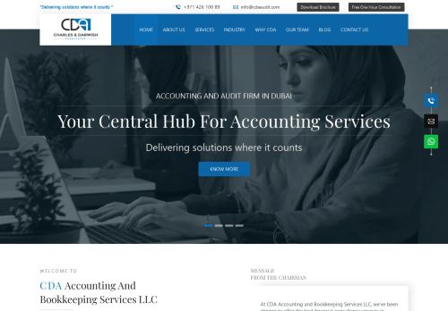 لقطة شاشة لموقع CDA Accounting and Bookkeeping Services LLC
بتاريخ 06/12/2020
بواسطة دليل مواقع كريم جمال