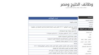 لقطة شاشة لموقع وظائف الخليج ومصر
بتاريخ 22/09/2019
بواسطة دليل مواقع كريم جمال